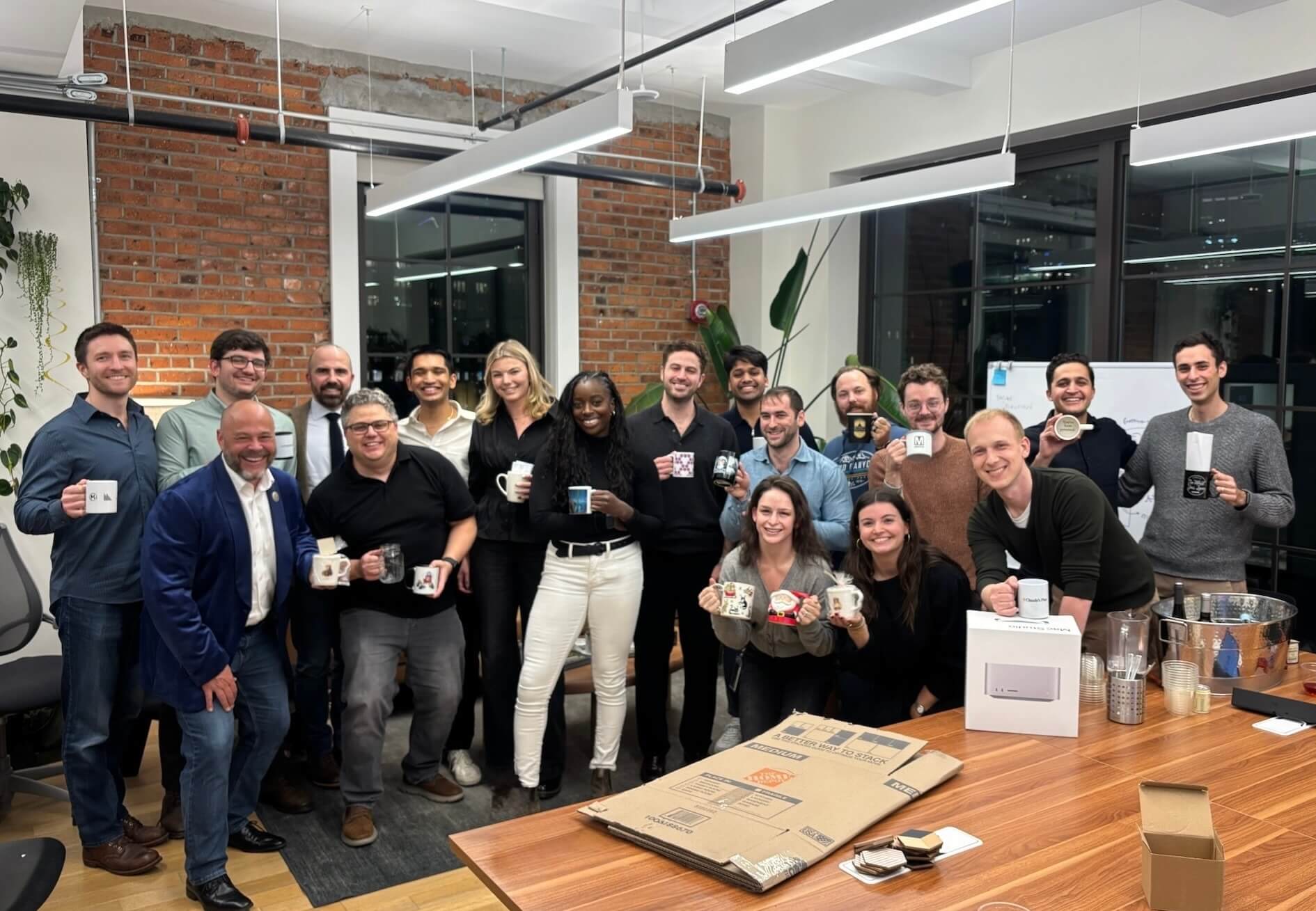 Method colleagues gathered in an office, from the company careers page