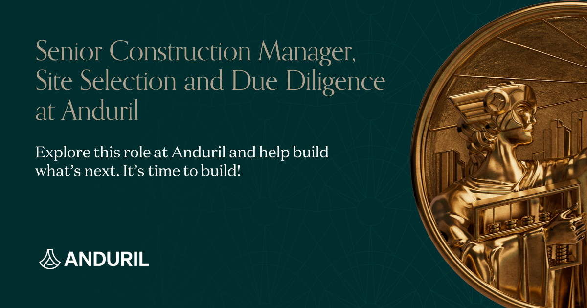 Senior Construction Manager, Site Selection and Due Diligence at ...