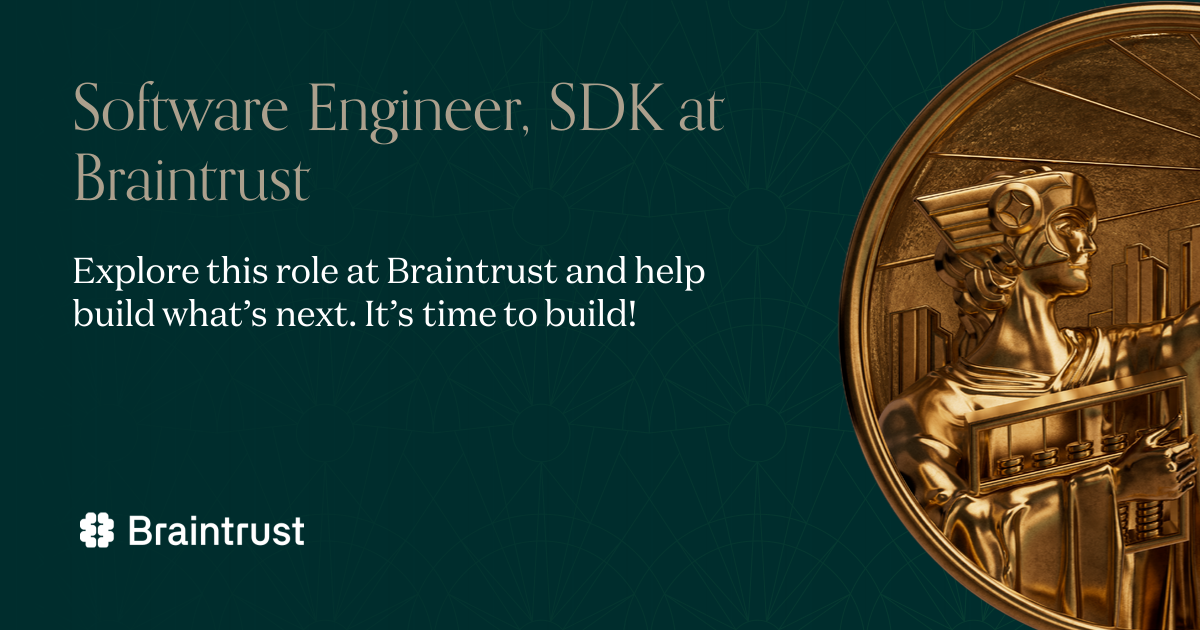 Software Engineer, SDK at Braintrust | Andreessen Horowitz