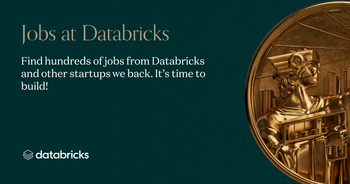 Internship Jobs at Databricks | Andreessen Horowitz