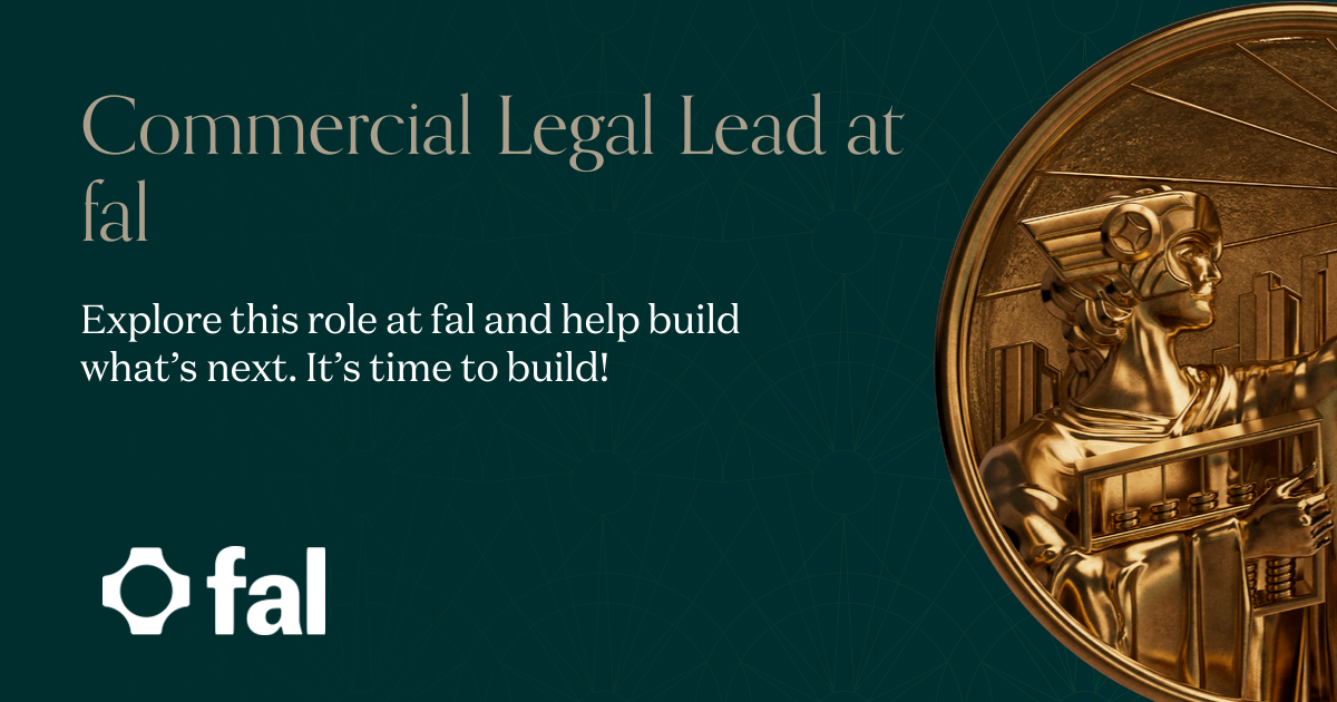 Commercial Legal Lead at fal | Andreessen Horowitz