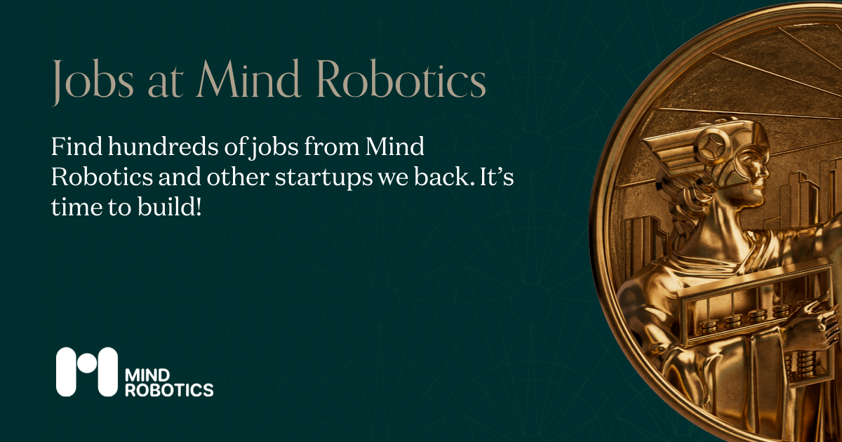 Jobs at Mind Robotics | Andreessen Horowitz