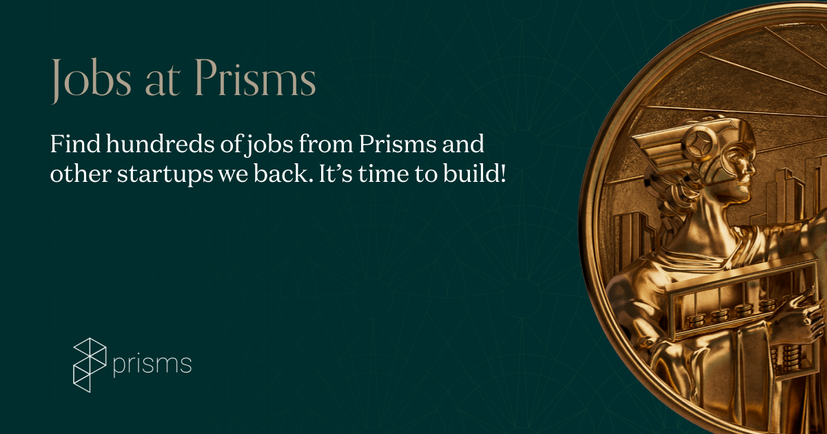 Jobs at Prisms | Andreessen Horowitz