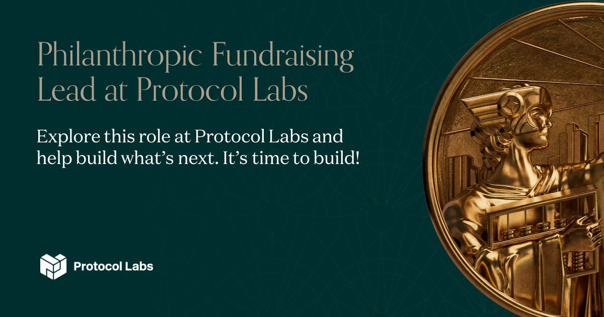 Philanthropic Fundraising Lead at Protocol Labs | Andreessen Horowitz