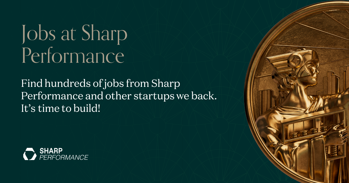 Jobs at Sharp Performance | Andreessen Horowitz