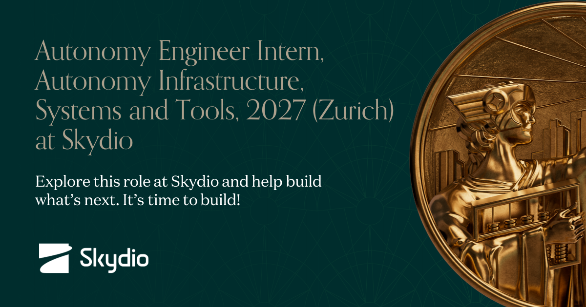 Autonomy Engineer Intern, Autonomy Infrastructure, Systems and Tools ...